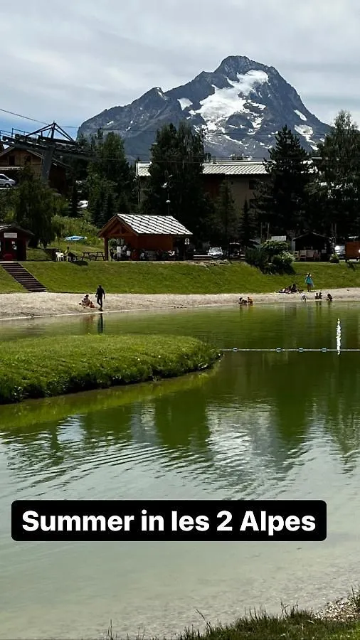 Les Chalets D'Or 2 Chambres Separees Et Parking Les Deux Alpes Apartmán